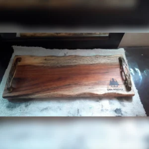 Tabla Glaciar Decorativa de Diseño Minimalista