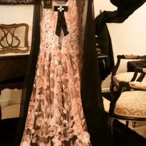 Vestido y capa GALA DE VERSALLES en tul