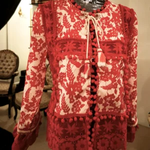 Chaqueta CARAVAGGIO con guipure